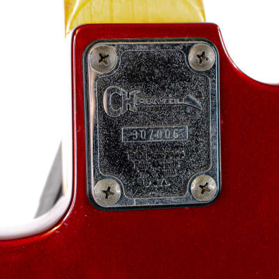 1987 Charvel Model 2B Electric Bass Guitar Ferarri Red w/ P/J Pickups, Active Electronics, Gigbag image 10