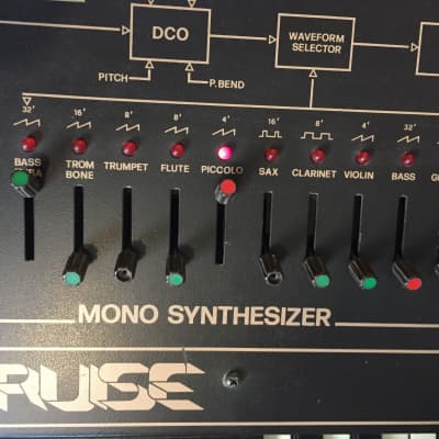 Siel Cruise Mono and Poly Rare ARP Quartet Analog Synthesizer Sequential Circuits Fugue image 7