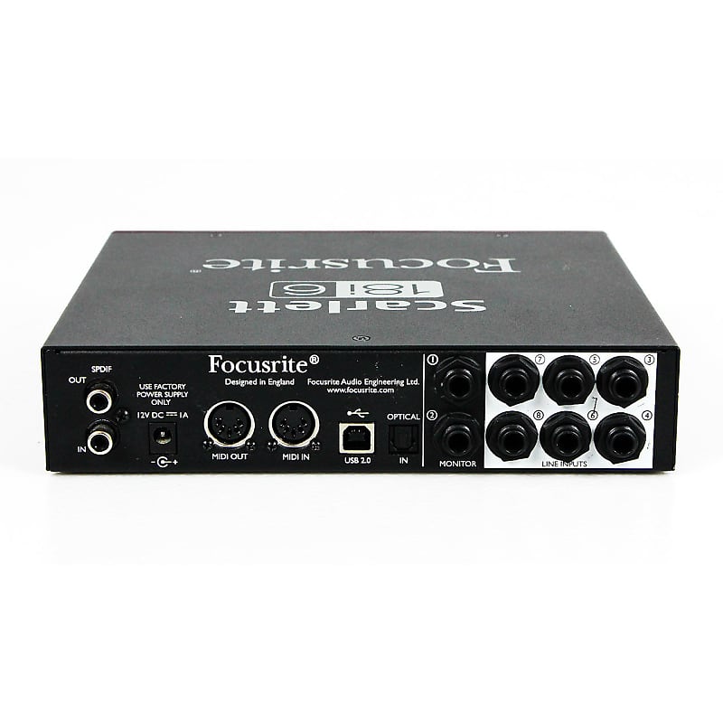 Focusrite Scarlett 18i6 USB 2.0 Audio Interface | Reverb