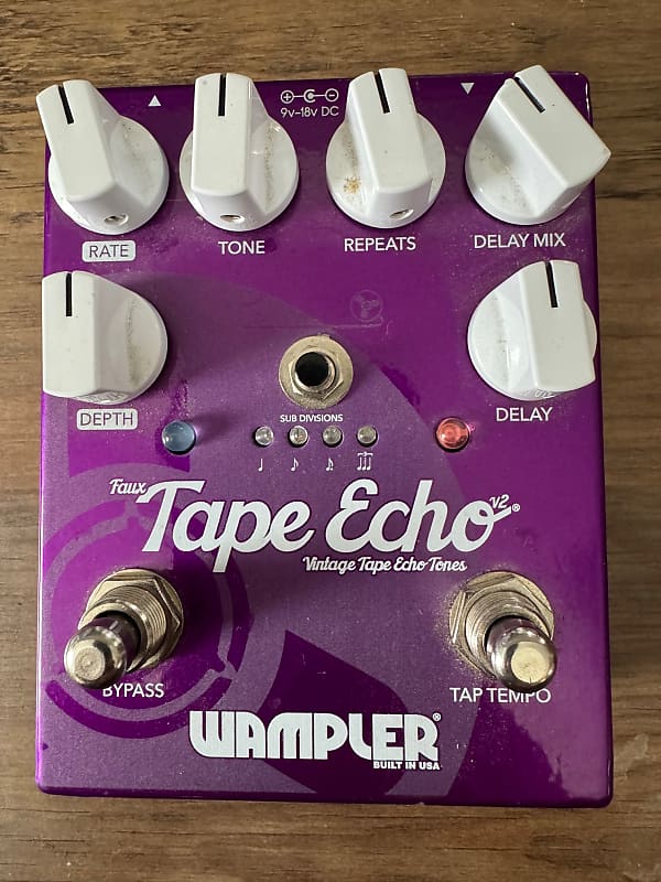 Wampler Faux Tape Echo V2