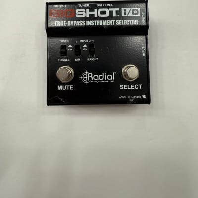 Reverb.com listing, price, conditions, and images for radial-bigshot-i-o