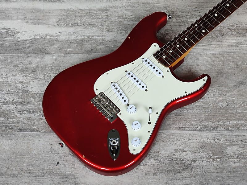 ギター Fender Japan Stratocaster 1999-2002 Fender Japan CTS-50 Stratocaster OCR 1999-02 Used Electric