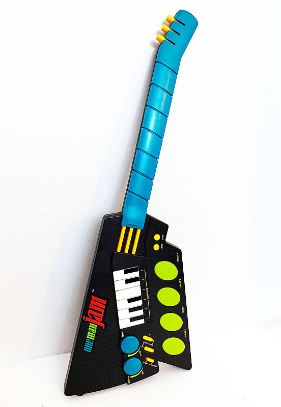 Vintage One Man Jam Keytar 1996 Micro Games America Guitar