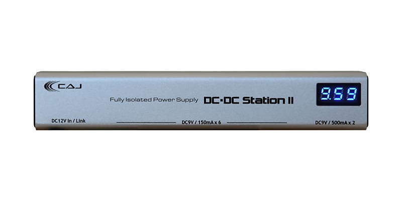 CAJ DC-DC Station II Isolated Power Supply for Pedals / Ships from Japan