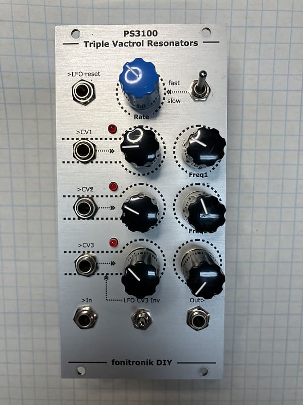 Fonitronik Triple Vactrol Resonators