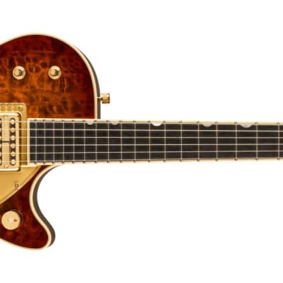 GRETSCH - G6134TGQM-59 Limited Edition Quilt Classic Penguin with Bigsby  Ebony Fingerboard  Forge Glow - 2400599897 image 1