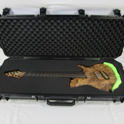 Barlow Guitars Osprey Multiscale Camphor 7 String  Wood Electric Guitar image 7