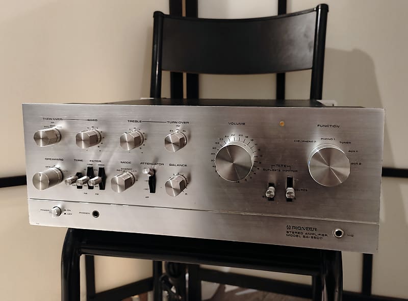 Re-capped : Pioneer SA9500, top-line  			