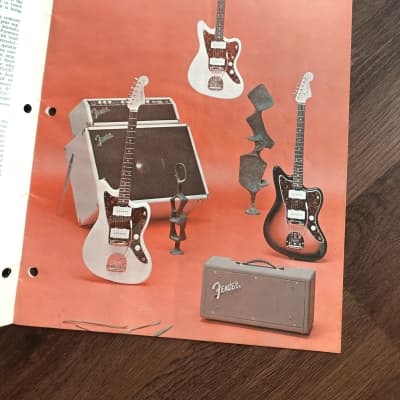 1961 - 1962 Fender Catalog Case Candy Brochure image 3