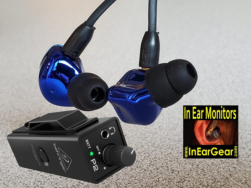 Wired in ear online monitor system