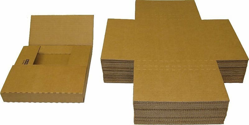 Vinyl record on sale shipping boxes