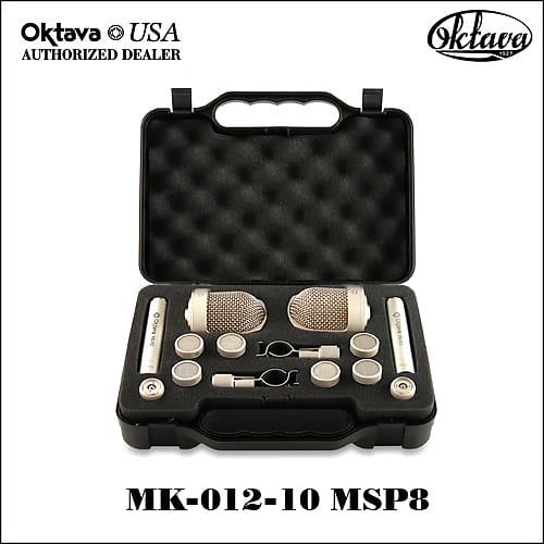 Oktava MK-012-10 MSP8 Multi Capsule Microphone Kit - 2024 - Silver - Brand New image 1