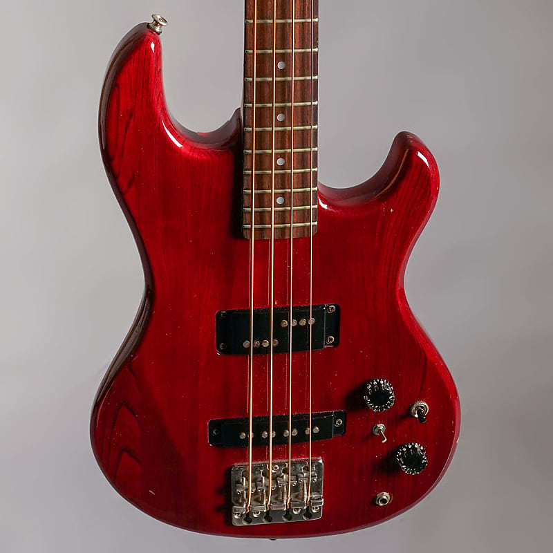 Aria ProII Laser Classic 1987 Trans Red Reverb UK