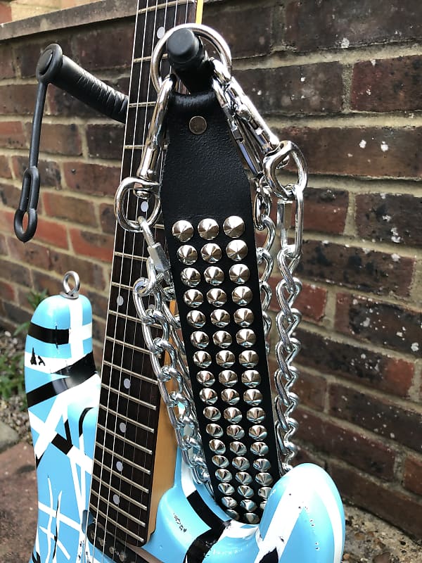 Van halen chain guitar strap hotsell