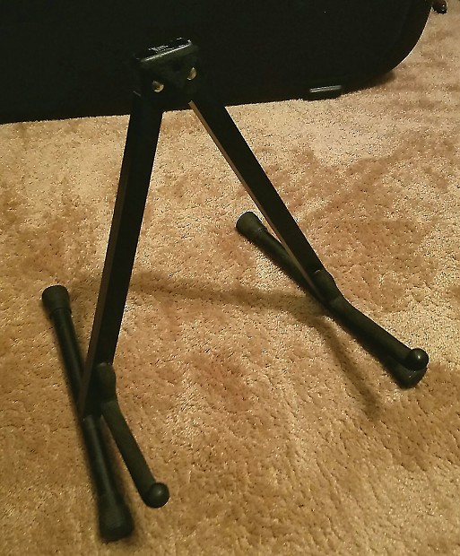 On-Stage GS7655 Fold-It Folding A-Frame Electric/Acoustic Guitar Stand image 1