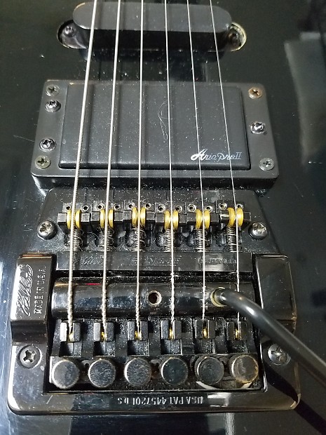Aria Pro II XR DX-3 w/ Original USA Kahler Flyer Tremolo