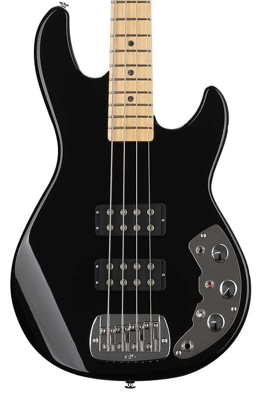 G&L CLF Research L-2000 Bass Guitar - Jet Black with Maple G&L CLF Research L-2000 Bass Guitar - Jet Black with Maple