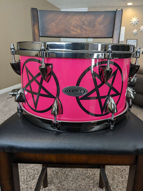 OCDP Orange County Drum 7x13 Hot Pink Snare