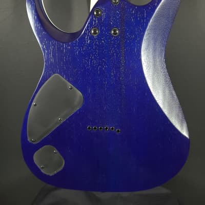 Ibanez RGA42FM-BLF Blue Lagoon Burst Flat Electric Guitar #409 image 6