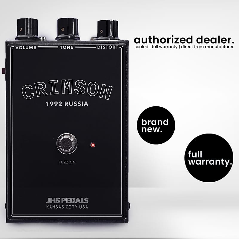 JHS Legends Series Crimson 1992 Russia Fuzz | Reverb