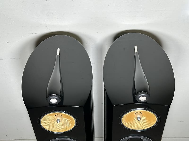 B&W803Diamond (D2) (ペア) B&W 803 D2 Floorstanding Speakers; D-2; Piano Black Pair - The