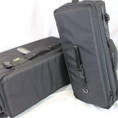 NEW Black Fuselli Jet Set Soft Case Gig Bag for Accordion XL 22" x 21.5" x 10" fits Full Size 120 Bass and Extended Key image 6
