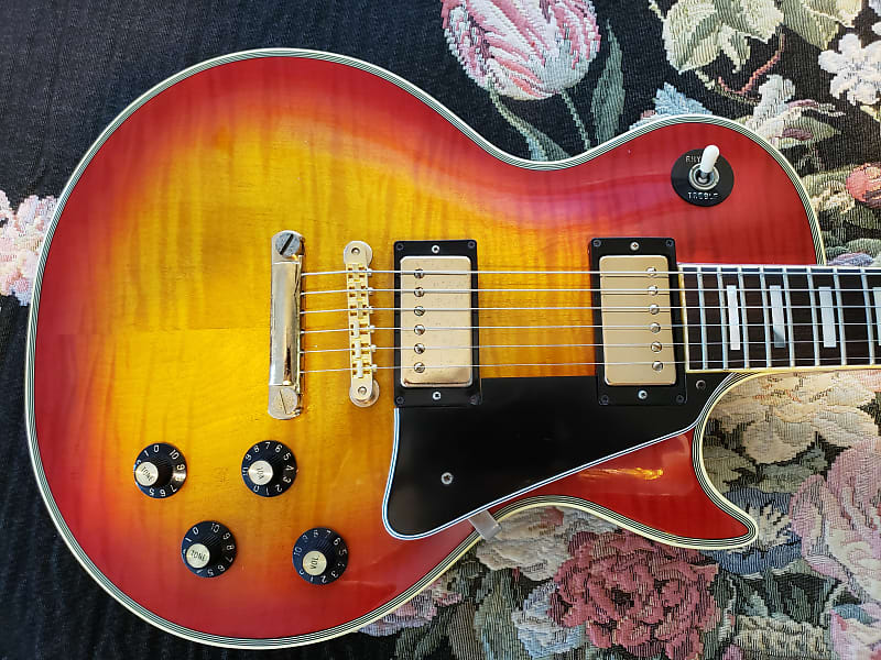 Greco EGF-850C Les Paul Custom copy, 1981, sunburst, non
