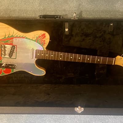 Fender Artist Series Jimmy Page Telecaster with Rosewood Fretboard 2019 - Natural with Dragon Graphic image 14