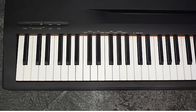 Yamaha P-60 Digital Piano Black w/ Pedal, Power Cord & Stand