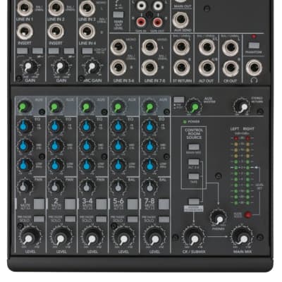 Mackie 802VLZ4 Mixer 8-channel Compact Analog Low-Noise w/ 3 ONYX Preamps image 10