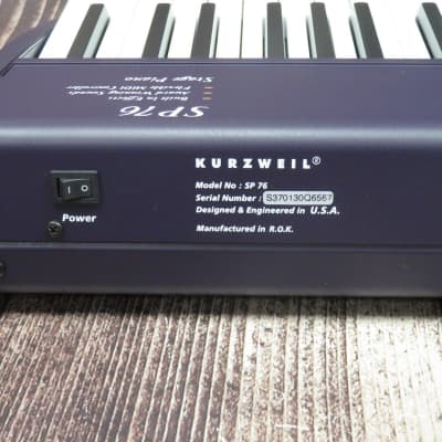 Kurzweil SP76 Stage Piano Stage Piano (Cleveland, OH) image 6