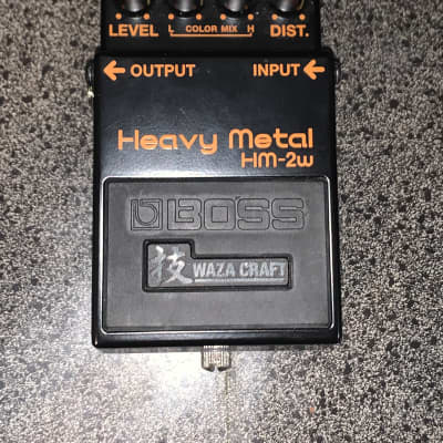 Boss HM-2w Heavy Metal waza craft distortion guitar effects pedal made in japan image 5