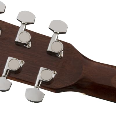 Fender CD-60S Solid Top Dreadnought Acoustic Guitar, Left Handed - Natural w/ Hard Case image 8