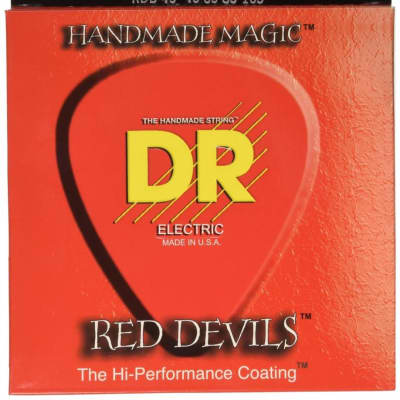 DR RDB-45 Red Devil 4-String Bass Set, 45-105