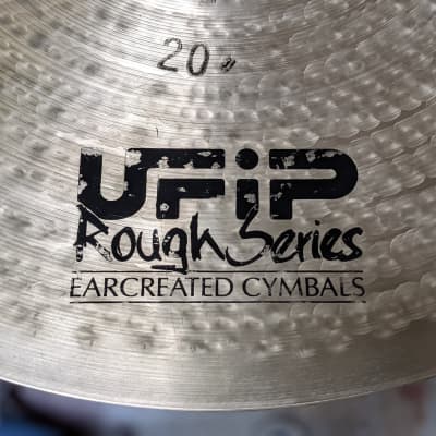 UFIP Rough Series 20" Rock Ride Cymbal - Looks Excellent - Sounds Great! image 5