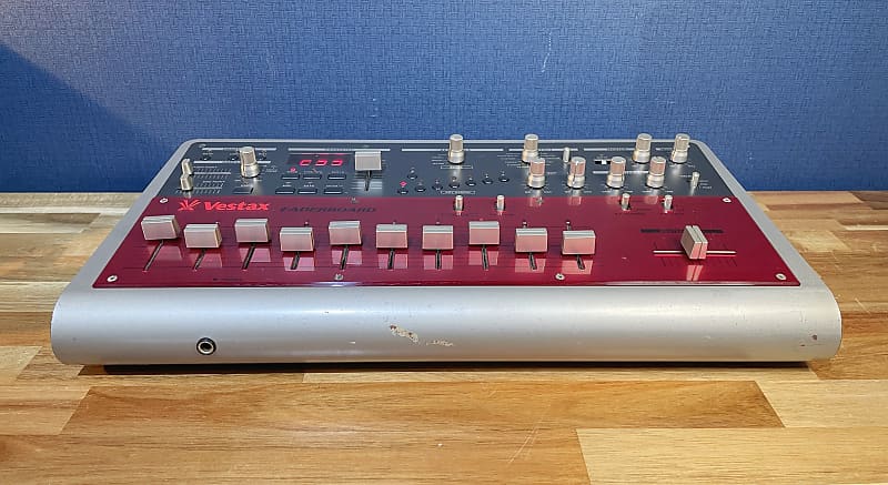 Extremely Rare] Vestax Faderboard Sampler / Synthesizer | Reverb