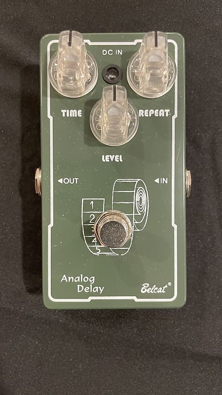 Belcat Analog Delay 800ms W True Bypass DLY 603 Reverb