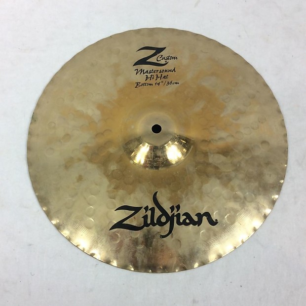 Zildjian 14" Z Custom Mastersound Hi-Hat Cymbal (Bottom) 2003 - 2008 image 1