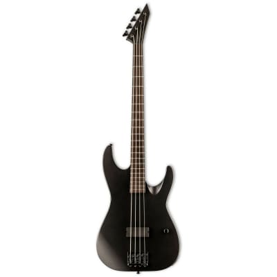 ESP LTD M-4 Black Metal Black Satin Electric Bass Guitar - B-Stock! image 1