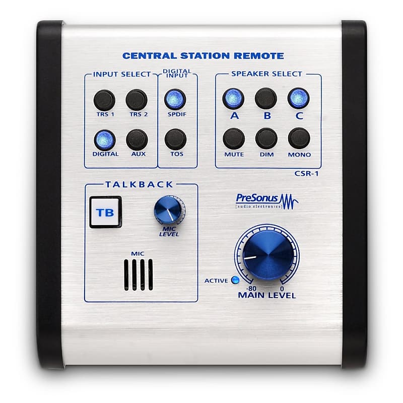 PreSonus Central Station Plus Monitor Controller with Remote Control image 2