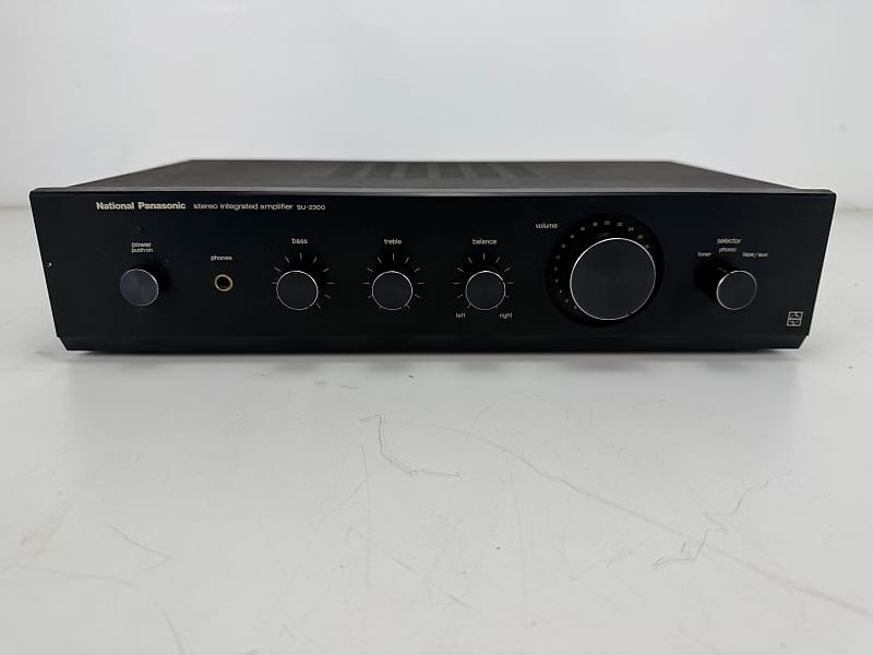 Panasonic SU - 2300 vintage Stereo Integrated Amplifier - serviced/recapped  			
