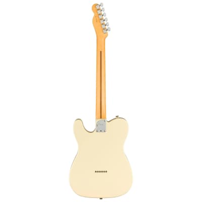 Fender American Professional II Telecaster Electric Guitar (Olympic White, Rosewood Fretboard) image 4