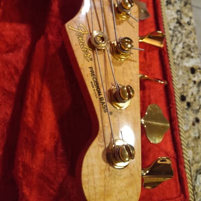 Fender 40th anniversary custom shop precision bass 1992 - Honey blond nitro image 4