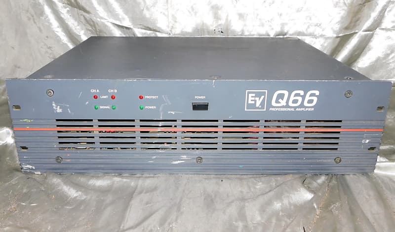 Electro-Voice Q66 2-Channel Professional Power Amplifier | Reverb