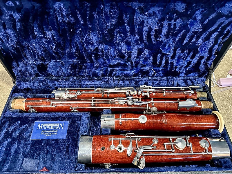 Moosmann Bassoon High D Key Freshly Serviced and Ready to Reverb