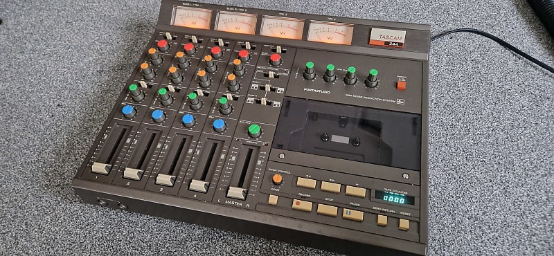 TASCAM 244 Portastudio 4-Track Cassette Recorder | Reverb UK