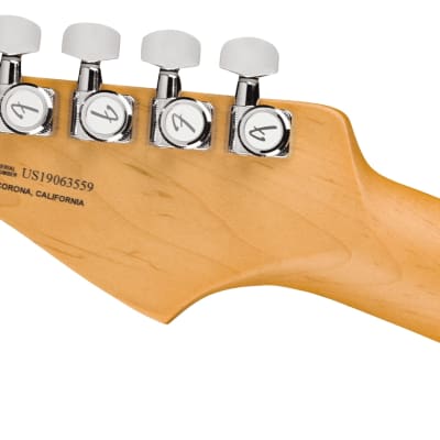 Fender American Ultra Stratocaster HSS, Maple Fingerboard, Texas Tea image 7