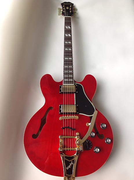 Epiphone ES-345 w/Bigsby 2011 Cherry W/OHSC | Reverb