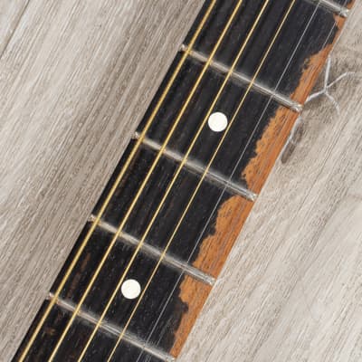 Fender American Acoustasonic Mahogany Telecaster Guitar, Ebony Board, Natural image 7
