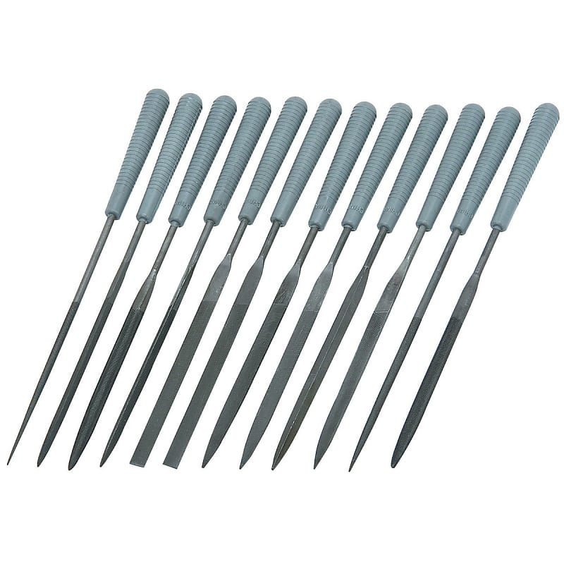 LT-4850-000  Set of 12 Needle Files 6 inch Guitar/Bass image 1